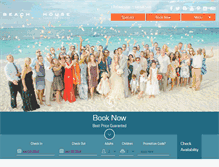 Tablet Screenshot of beachhousetci.com